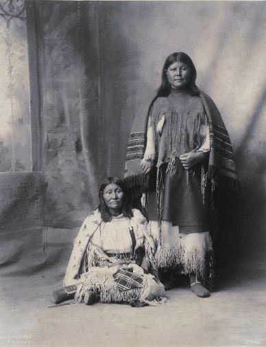 portrait Kiowa tribe 1898